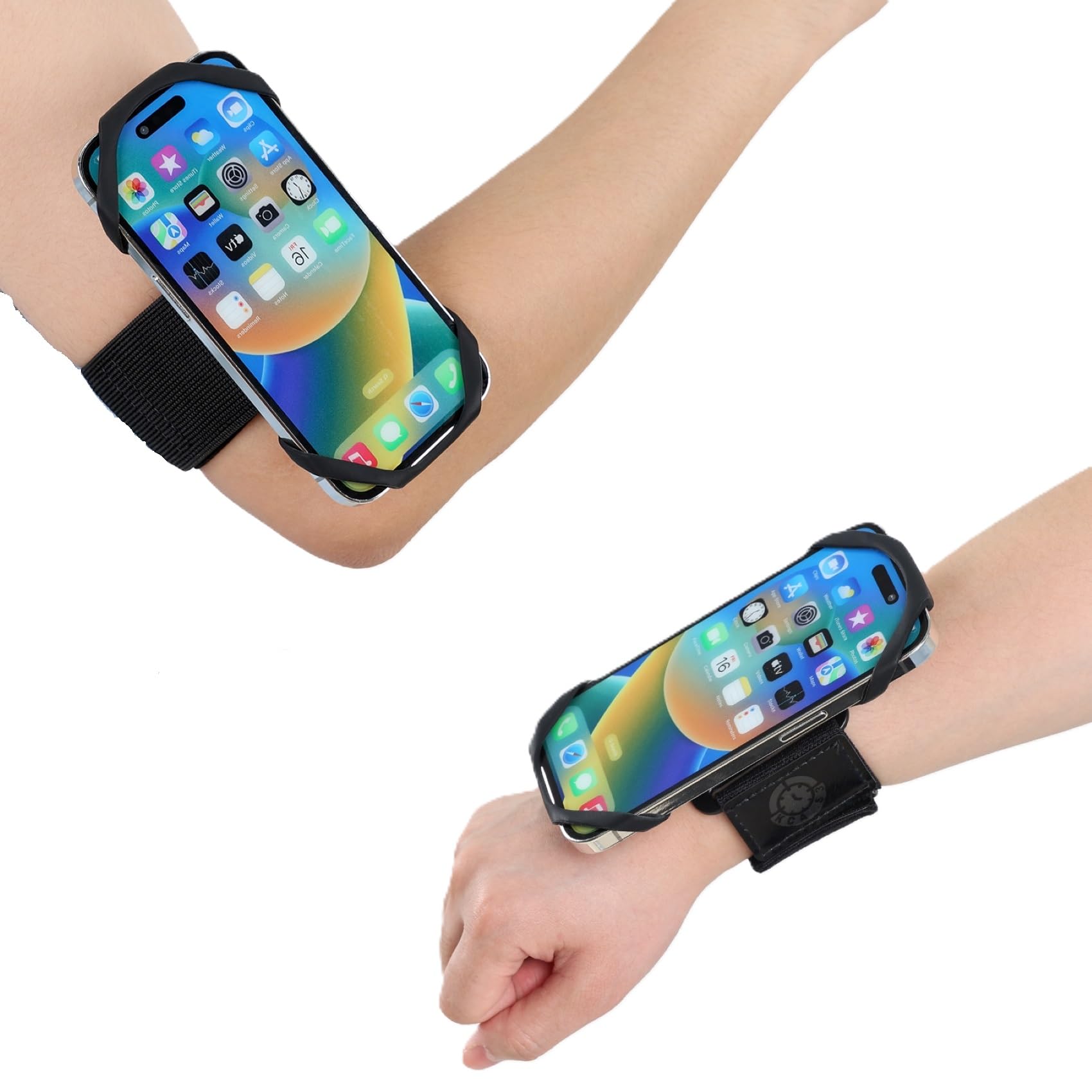 Amazon.com: Sweat-Proof Phone Holder Armband 360° Rotation